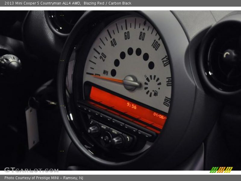 Blazing Red / Carbon Black 2013 Mini Cooper S Countryman ALL4 AWD