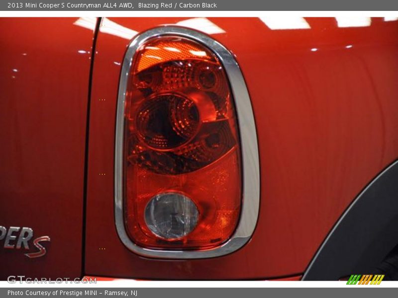 Blazing Red / Carbon Black 2013 Mini Cooper S Countryman ALL4 AWD