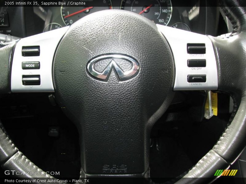 Sapphire Blue / Graphite 2005 Infiniti FX 35