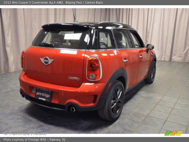 Blazing Red / Carbon Black 2013 Mini Cooper S Countryman ALL4 AWD