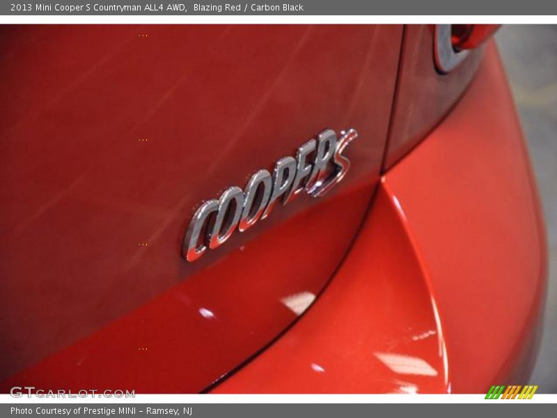 Blazing Red / Carbon Black 2013 Mini Cooper S Countryman ALL4 AWD