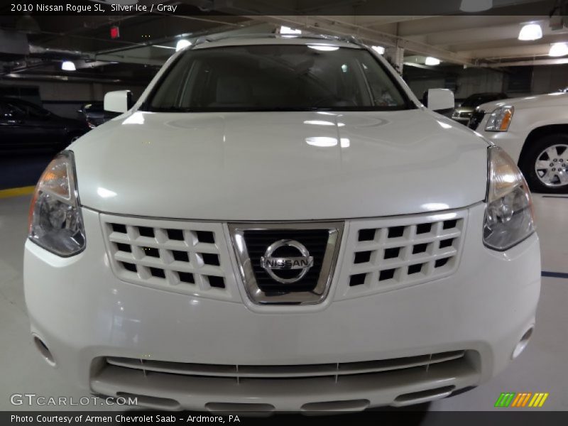 Silver Ice / Gray 2010 Nissan Rogue SL