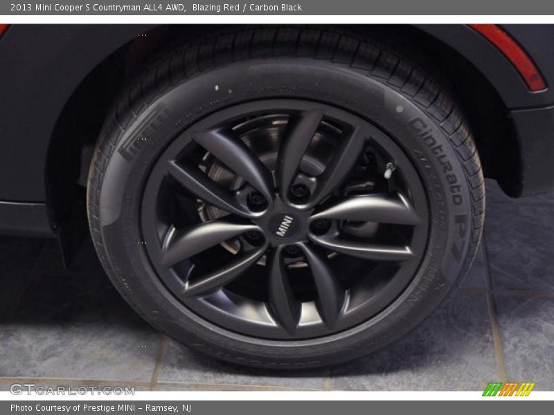 Blazing Red / Carbon Black 2013 Mini Cooper S Countryman ALL4 AWD