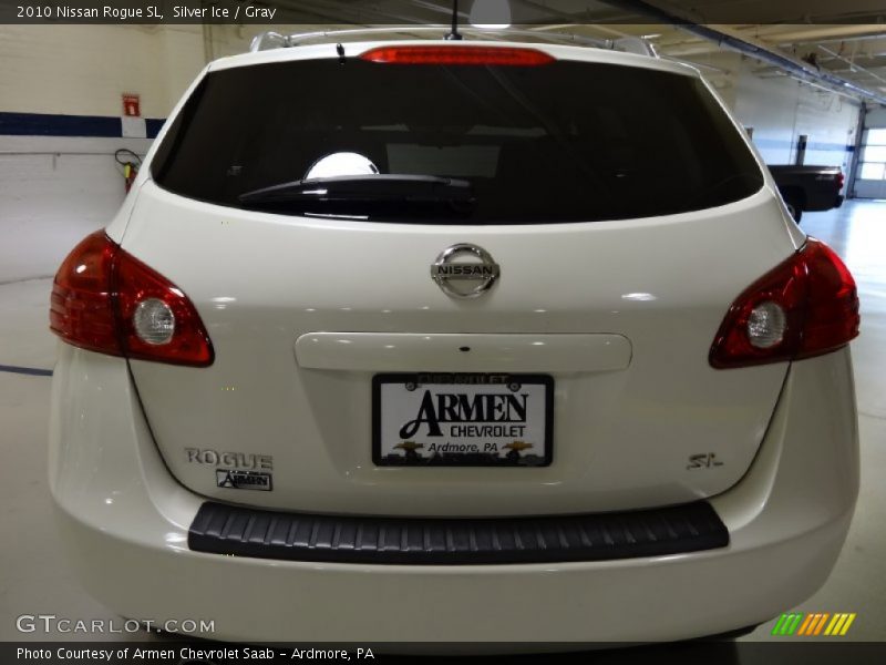 Silver Ice / Gray 2010 Nissan Rogue SL