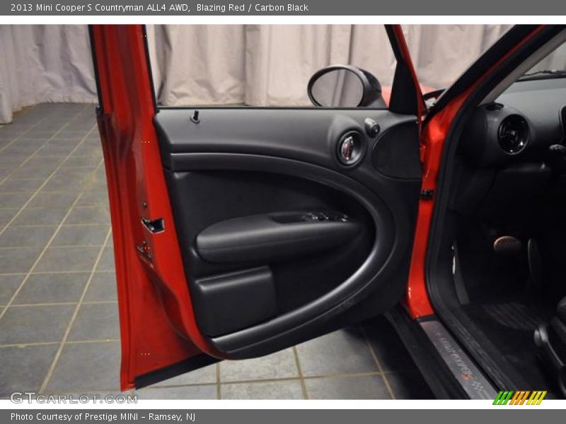 Blazing Red / Carbon Black 2013 Mini Cooper S Countryman ALL4 AWD