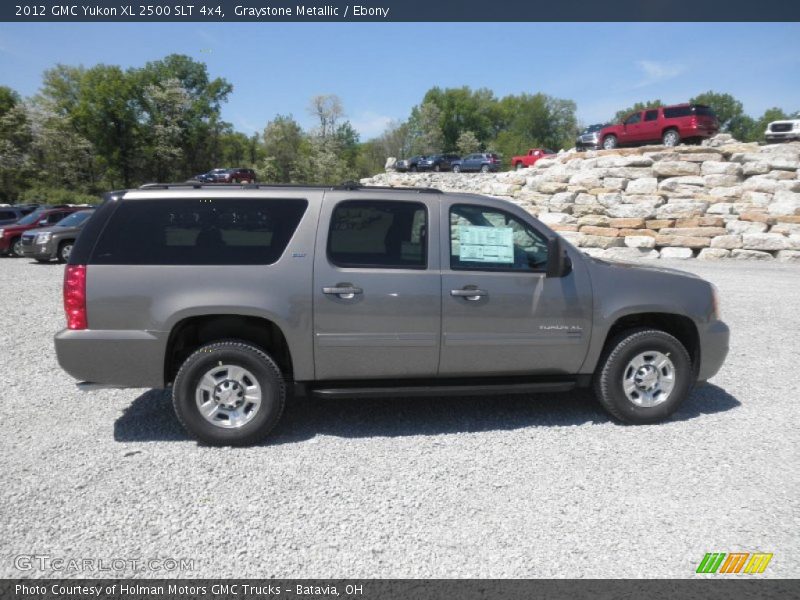 Graystone Metallic / Ebony 2012 GMC Yukon XL 2500 SLT 4x4