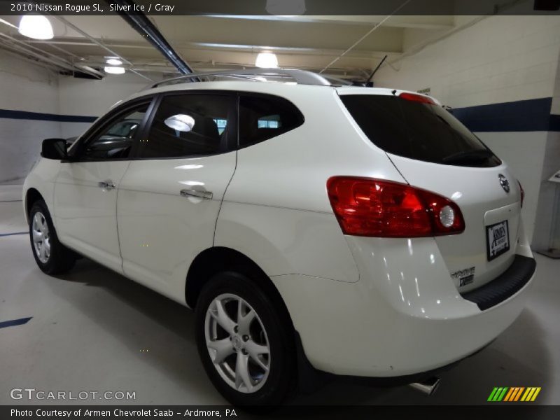 Silver Ice / Gray 2010 Nissan Rogue SL