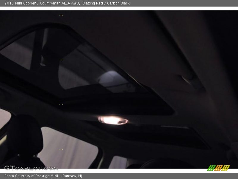 Blazing Red / Carbon Black 2013 Mini Cooper S Countryman ALL4 AWD