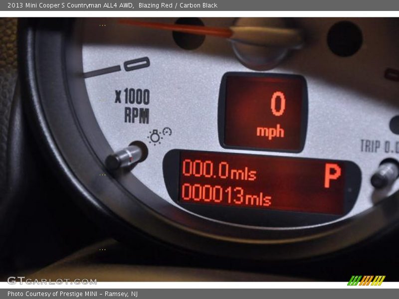 Blazing Red / Carbon Black 2013 Mini Cooper S Countryman ALL4 AWD