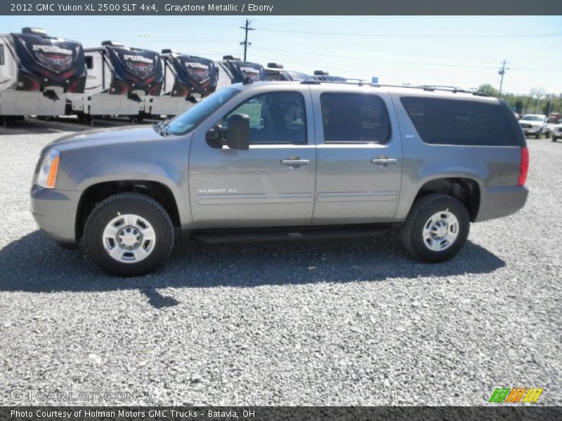 Graystone Metallic / Ebony 2012 GMC Yukon XL 2500 SLT 4x4