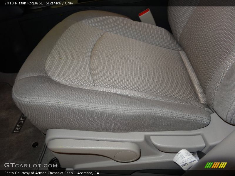 Silver Ice / Gray 2010 Nissan Rogue SL