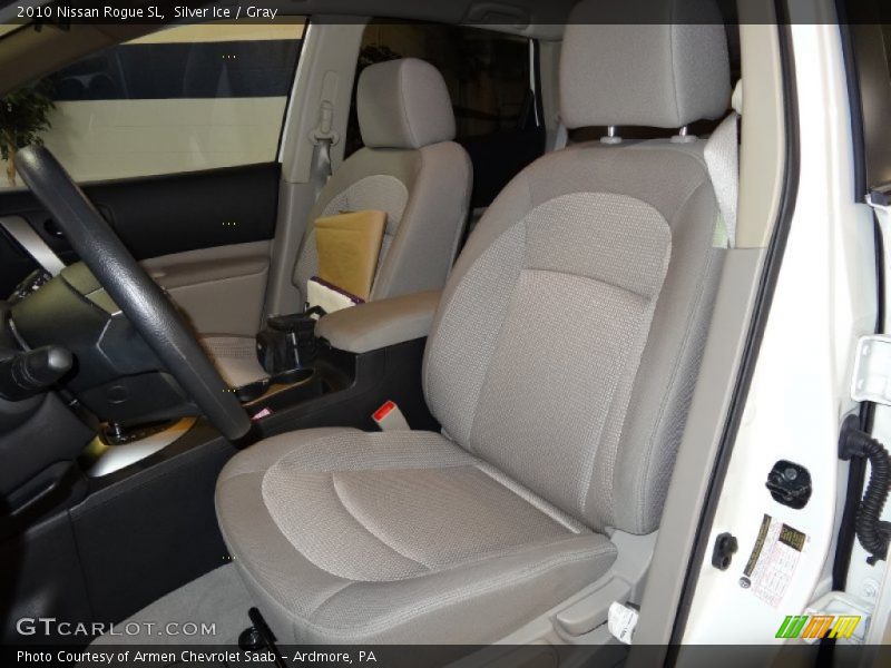 Silver Ice / Gray 2010 Nissan Rogue SL