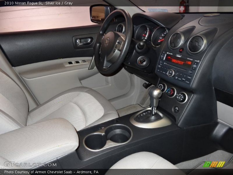 Silver Ice / Gray 2010 Nissan Rogue SL