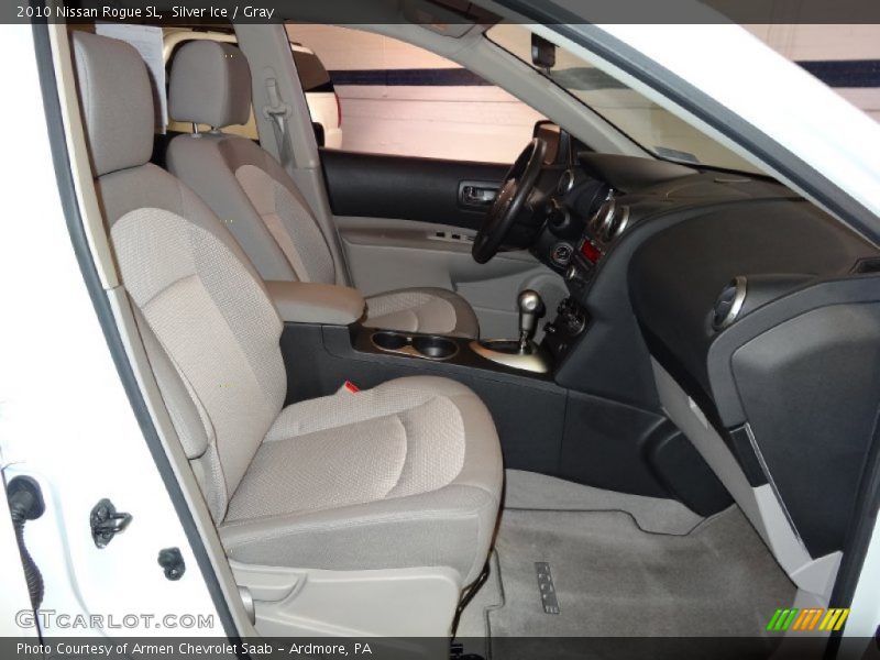 Silver Ice / Gray 2010 Nissan Rogue SL