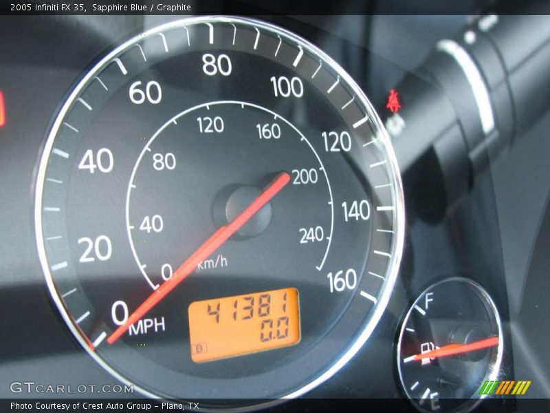 Sapphire Blue / Graphite 2005 Infiniti FX 35
