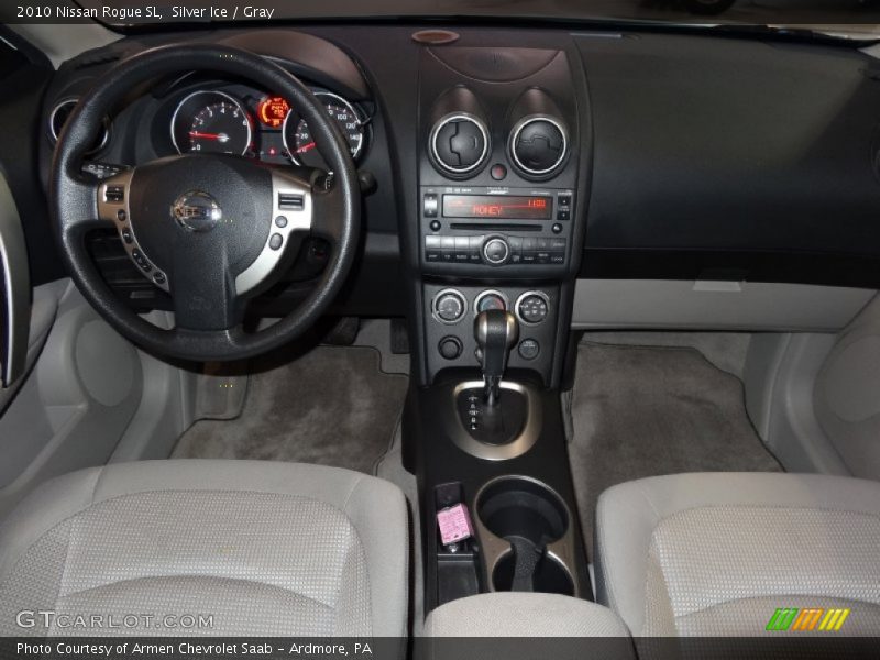 Silver Ice / Gray 2010 Nissan Rogue SL