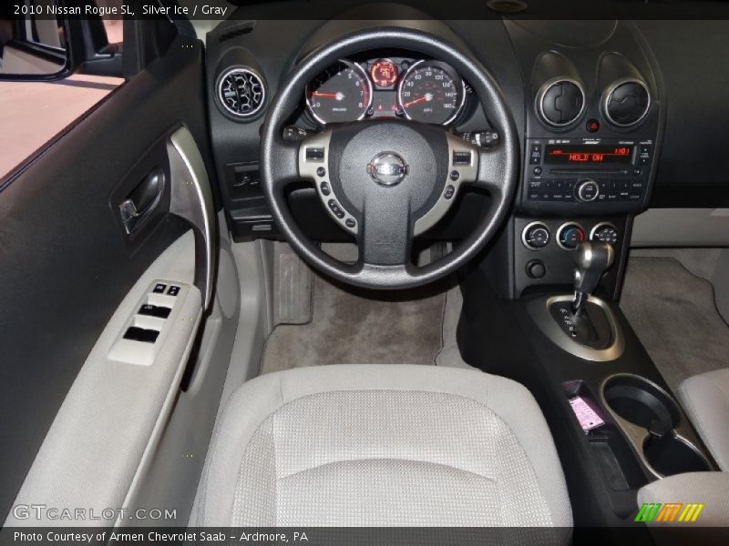 Silver Ice / Gray 2010 Nissan Rogue SL