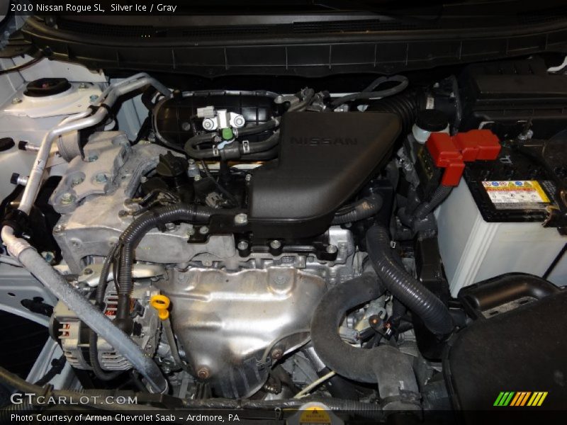 Silver Ice / Gray 2010 Nissan Rogue SL
