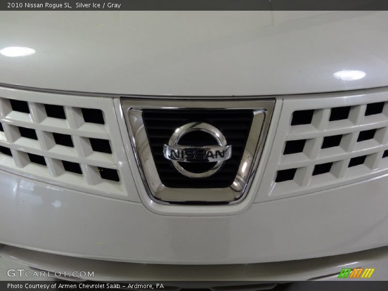 Silver Ice / Gray 2010 Nissan Rogue SL