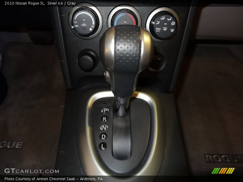 Silver Ice / Gray 2010 Nissan Rogue SL