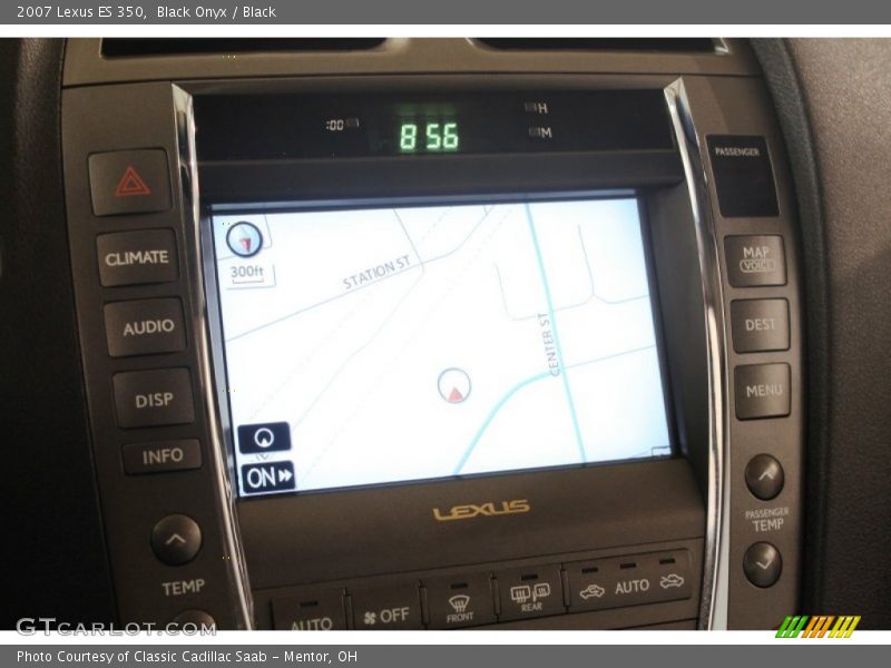 Black Onyx / Black 2007 Lexus ES 350