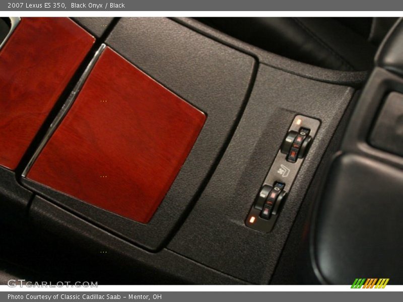 Black Onyx / Black 2007 Lexus ES 350