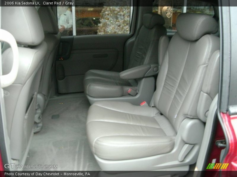 Claret Red / Gray 2006 Kia Sedona LX