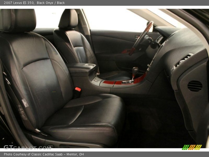 Black Onyx / Black 2007 Lexus ES 350