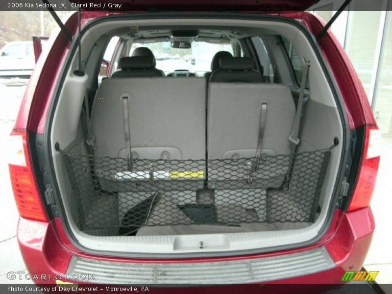 Claret Red / Gray 2006 Kia Sedona LX