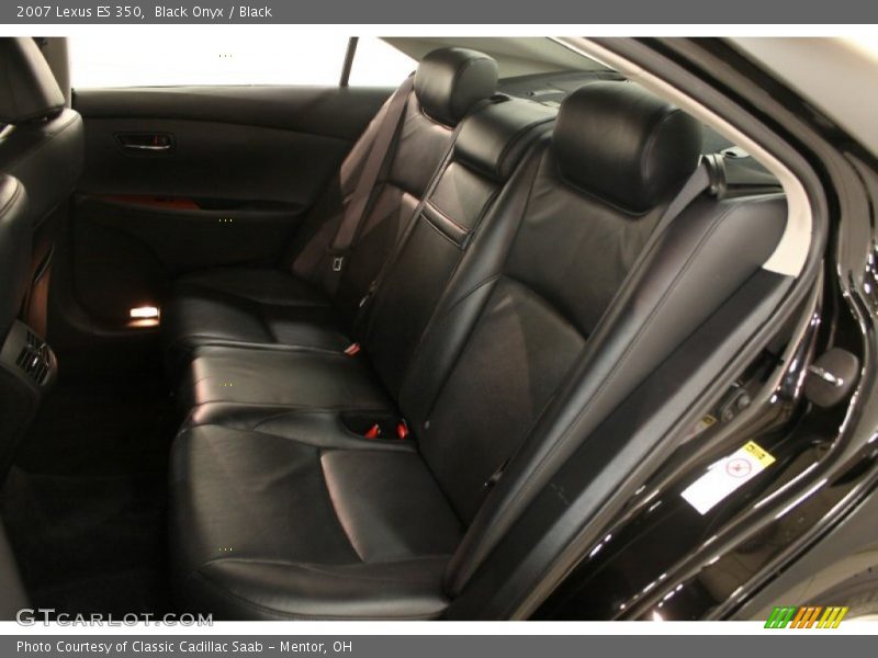 Black Onyx / Black 2007 Lexus ES 350
