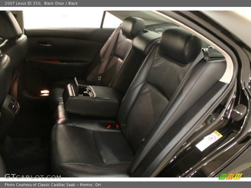 Black Onyx / Black 2007 Lexus ES 350