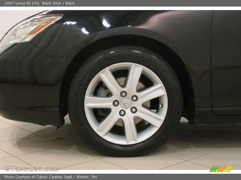 Black Onyx / Black 2007 Lexus ES 350