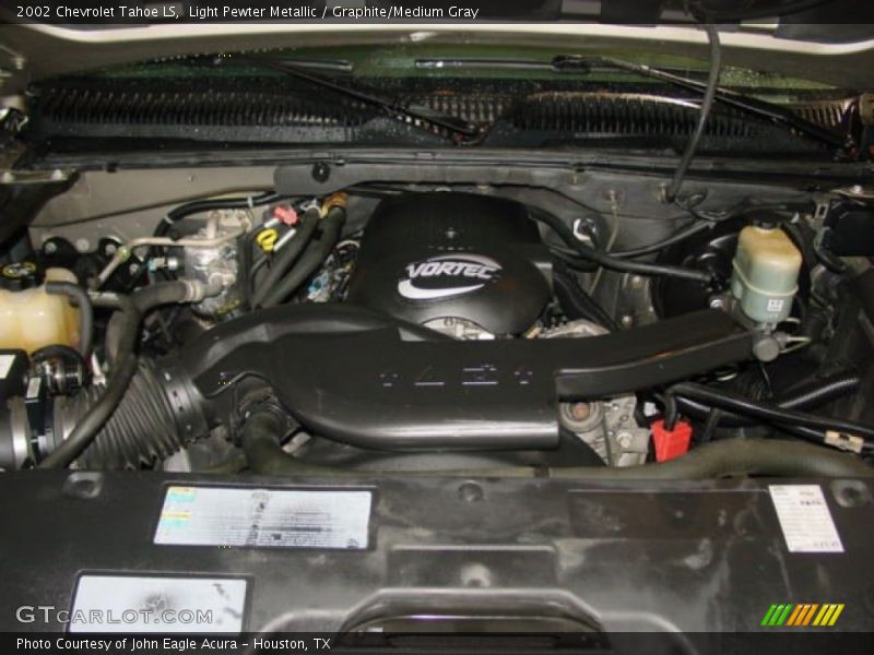 Light Pewter Metallic / Graphite/Medium Gray 2002 Chevrolet Tahoe LS