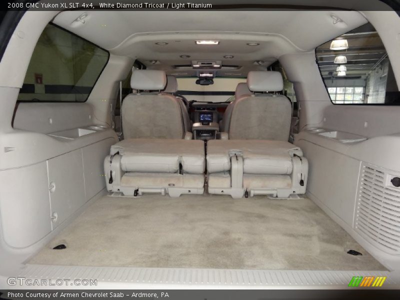 White Diamond Tricoat / Light Titanium 2008 GMC Yukon XL SLT 4x4