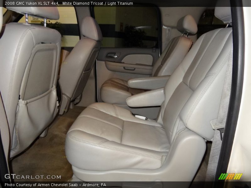 White Diamond Tricoat / Light Titanium 2008 GMC Yukon XL SLT 4x4
