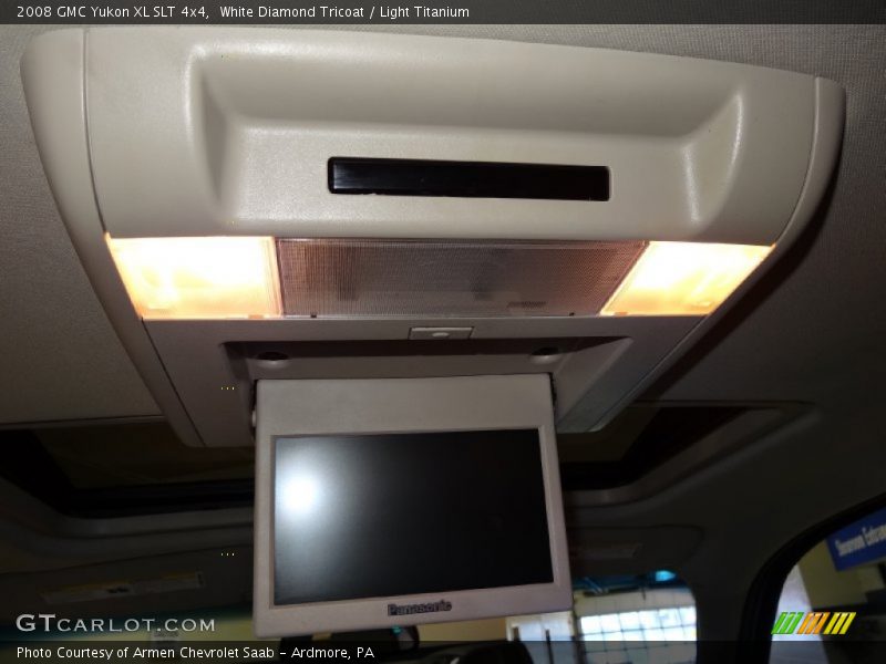 White Diamond Tricoat / Light Titanium 2008 GMC Yukon XL SLT 4x4
