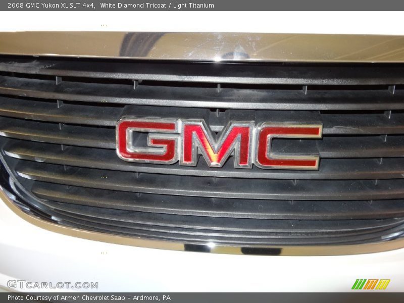 White Diamond Tricoat / Light Titanium 2008 GMC Yukon XL SLT 4x4