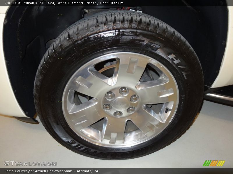 White Diamond Tricoat / Light Titanium 2008 GMC Yukon XL SLT 4x4