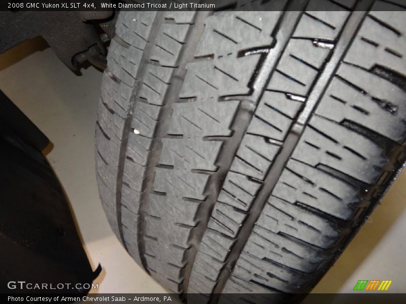 White Diamond Tricoat / Light Titanium 2008 GMC Yukon XL SLT 4x4