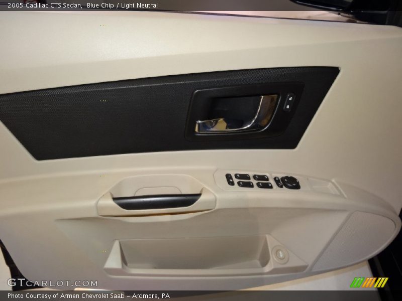 Blue Chip / Light Neutral 2005 Cadillac CTS Sedan