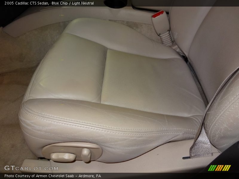 Blue Chip / Light Neutral 2005 Cadillac CTS Sedan