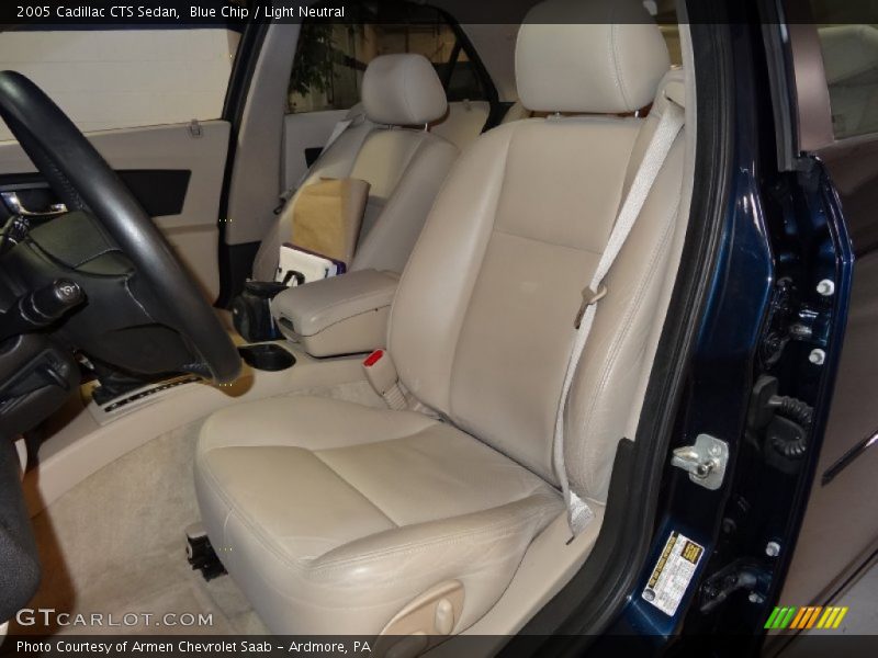 Blue Chip / Light Neutral 2005 Cadillac CTS Sedan