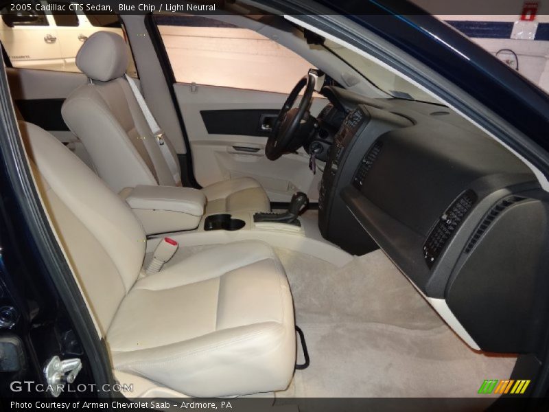 Blue Chip / Light Neutral 2005 Cadillac CTS Sedan