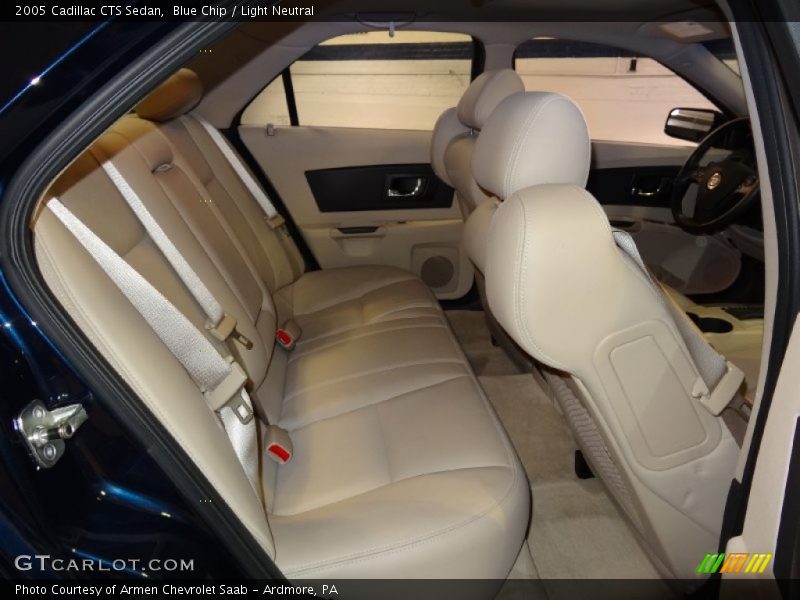 Blue Chip / Light Neutral 2005 Cadillac CTS Sedan