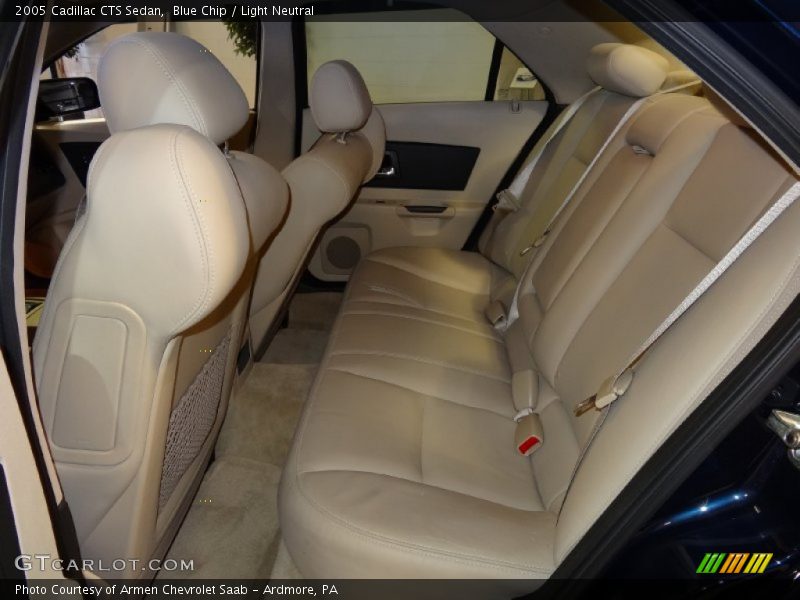 Blue Chip / Light Neutral 2005 Cadillac CTS Sedan