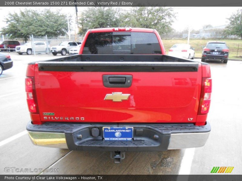 Victory Red / Ebony 2008 Chevrolet Silverado 1500 Z71 Extended Cab