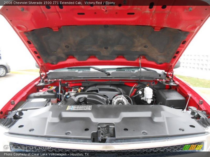 Victory Red / Ebony 2008 Chevrolet Silverado 1500 Z71 Extended Cab