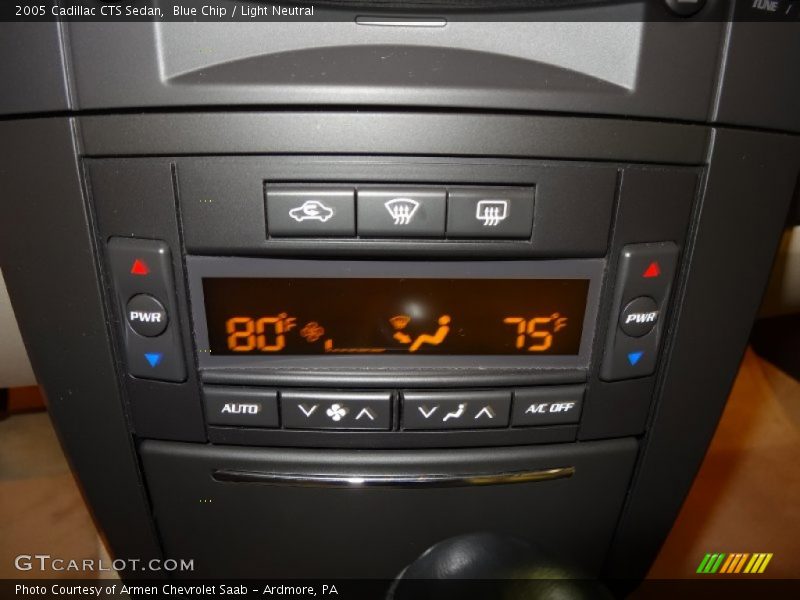 Blue Chip / Light Neutral 2005 Cadillac CTS Sedan