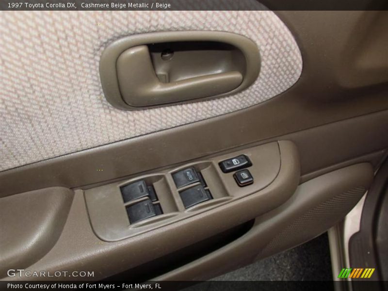 Cashmere Beige Metallic / Beige 1997 Toyota Corolla DX