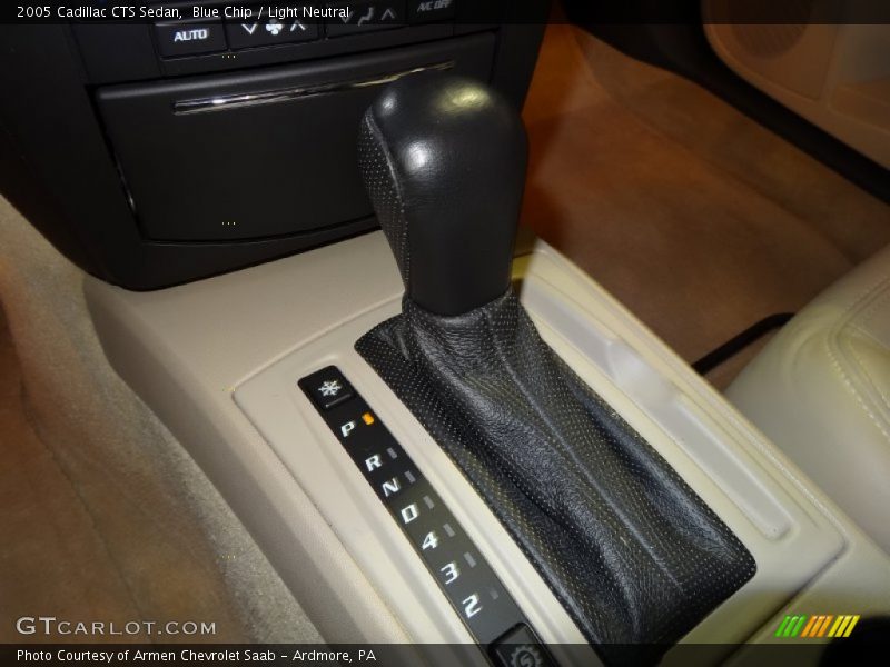 Blue Chip / Light Neutral 2005 Cadillac CTS Sedan